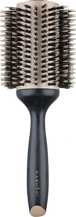 Kashoki Круглая щетка для волос, 50 мм Hair Brush Natural Beauty - фото N1