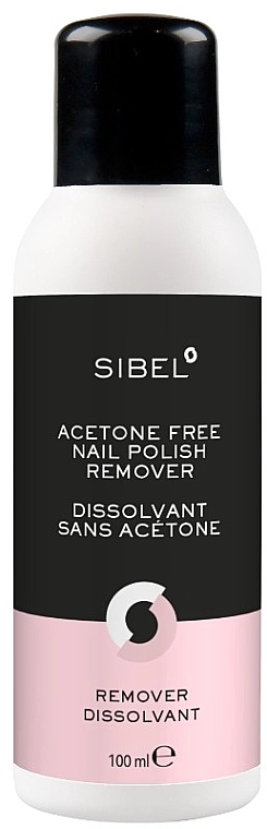 Sibel Рідина для зняття лаку без ацетону Acetone Free Nail Polish Remover - фото N1