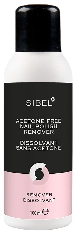 Sibel Жидкость для снятия лака без ацетона Acetone Free Nail Polish Remover - фото N1