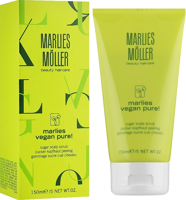 Marlies Moller Цукровий скраб для шкіри голови "Веган" Marlies Vegan Pure! Sugar Sculp Scrub - фото N2