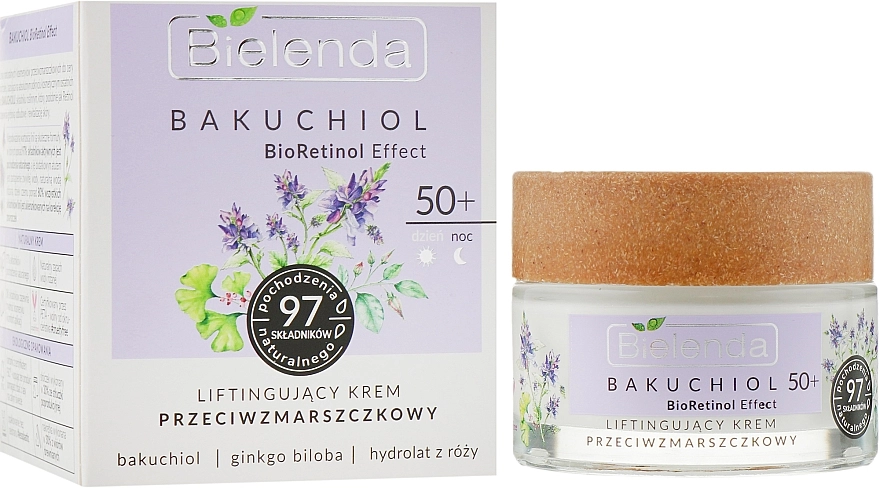 Bielenda Крем-ліфтинг для обличчя Bakuchiol BioRetinol Lifting Cream - фото N1