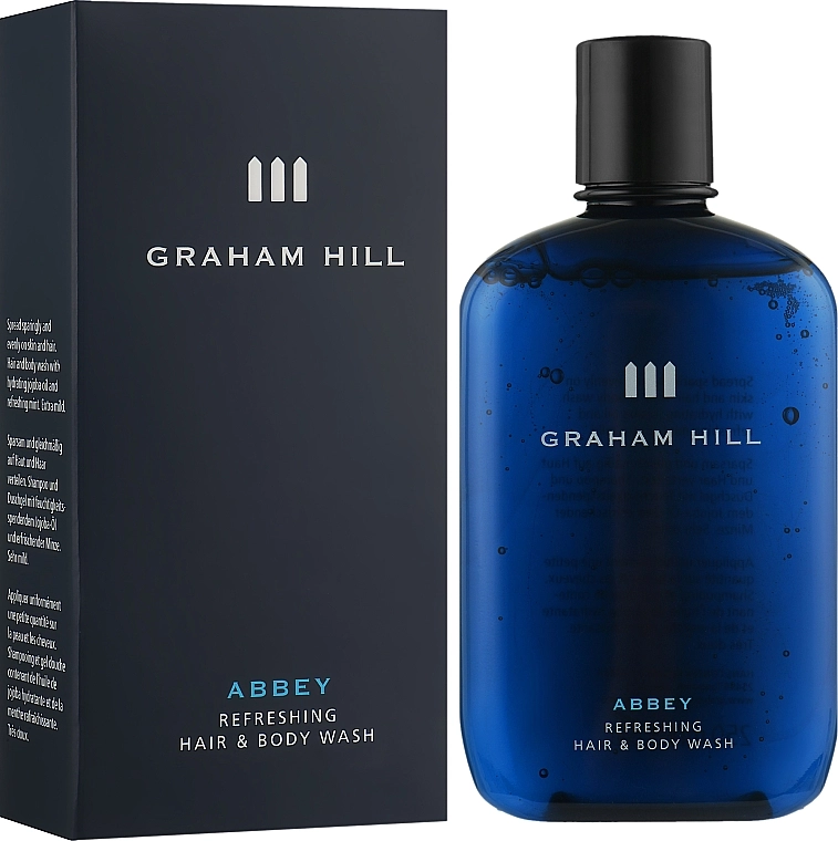 Graham Hill Гель для душа 2 в 1 Abbey Refreshing Hair And Body Wash - фото N2