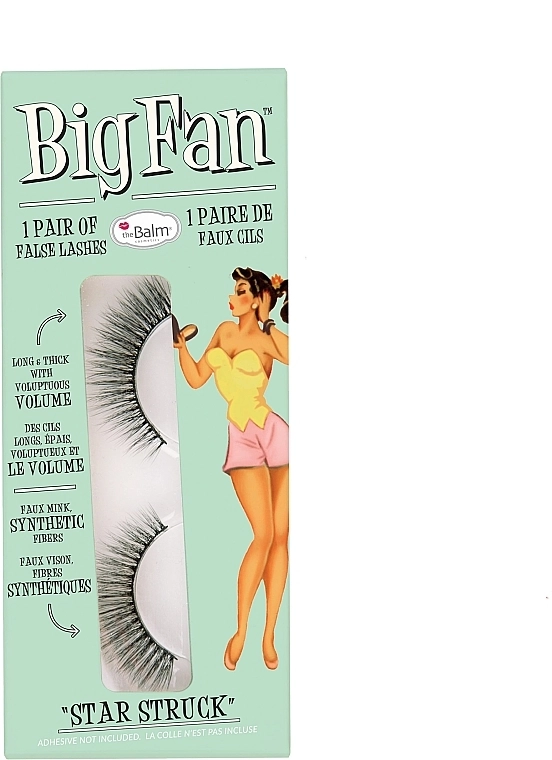 TheBalm Big Fan Lashes Star Struck Dramatic Накладні вії - фото N1