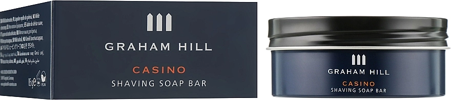 Graham Hill Мило для гоління Casino Shaving Soap Bar - фото N1