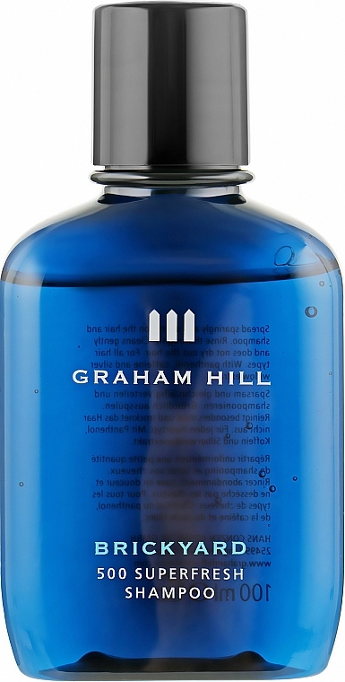 Graham Hill Шампунь для щоденного миття волосся Brickyard 500 Superfresh Shampoo - фото N1