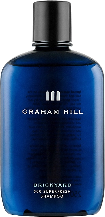 Graham Hill Шампунь для ежедневного мытья волос Brickyard 500 Superfresh Shampoo - фото N3