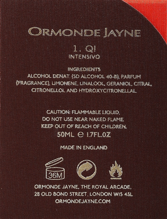 Ormonde Jayne Qi Intensivo Духи - фото N3