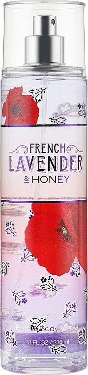 Bath & Body Works Парфюмированный спрей для тела Bath and Body Works French Lavender and Honey, 236ml - фото N1