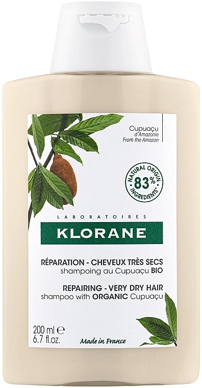 Klorane Шампунь для волосся Cupuacu Nourishing & Repairing Shampoo - фото N1
