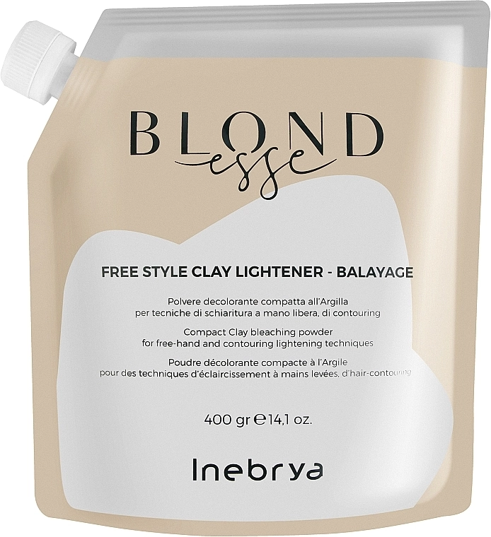 Inebrya Освітлювальна пудра Blondesse Free Style Clay Light Balayage - фото N1