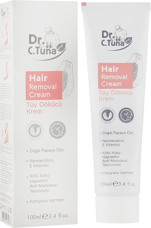 Farmasi Крем для депиляции Dr. Tuna Hair Removal Cream - фото N1