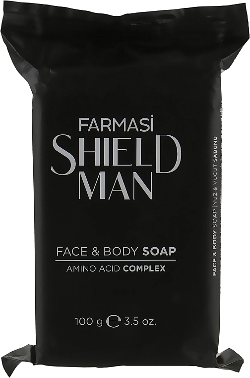 Farmasi Натуральное мыло Shield Man Face & Body Soap - фото N1