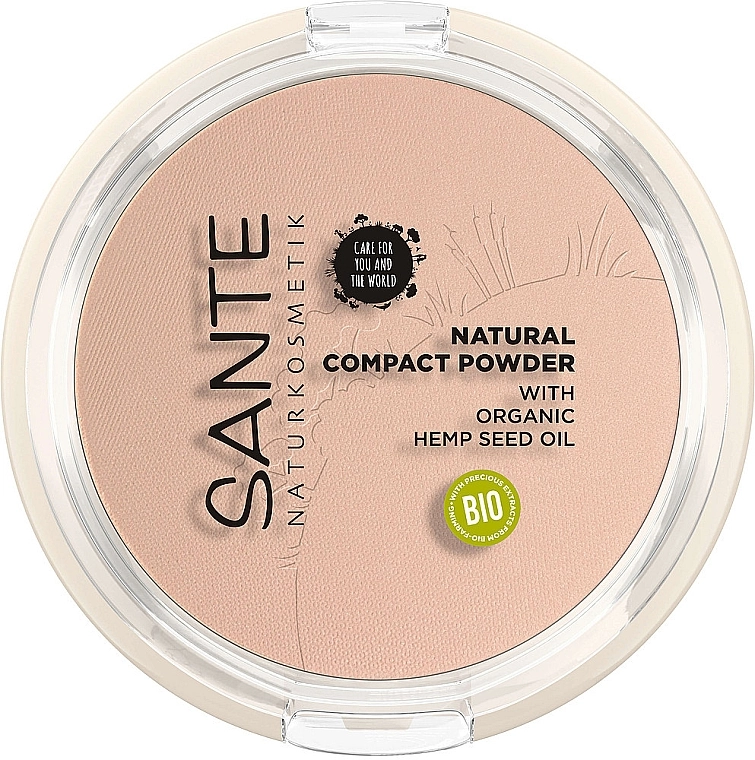 Sante Natural Compact Powder Пудра для обличчя - фото N1