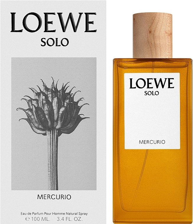 Loewe Solo Mercurio Парфюмированная вода - фото N2
