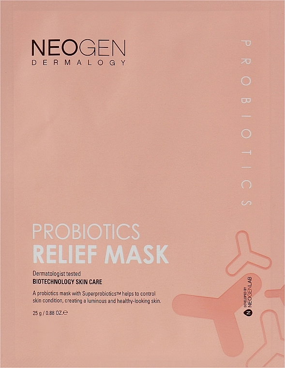 NEOGEN Регенерувальна маска з пробіотиками Probiotics Relief Mask - фото N1