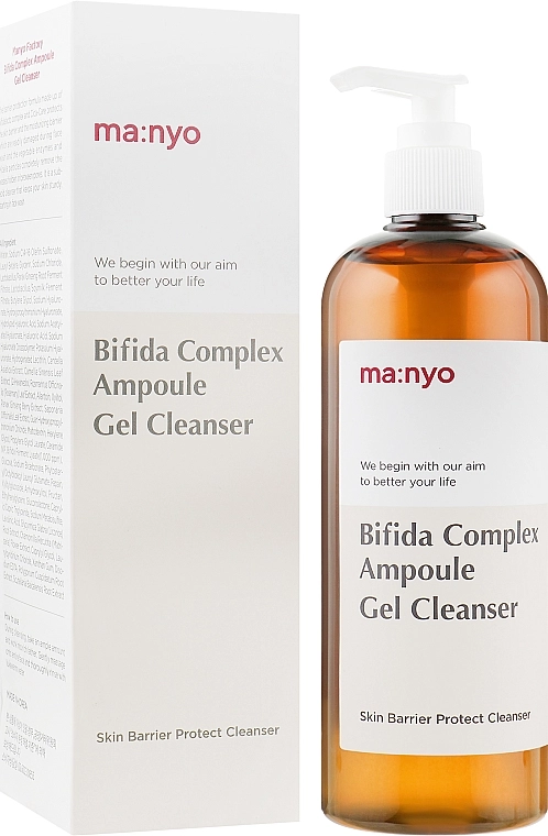 Manyo Гель для вмивання з біфідо- та лактобактеріями Bifida Complex Ampoule Gel Cleanser - фото N1