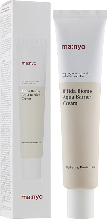 Зволожувальний крем з лактобактеріями - Manyo Bifida Biome Aqua Barrier Cream, 80 мл - фото N2