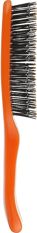 I LOVE MY HAIR Детская щетка для волос "Spider, 9 рядов, глянцевая, оранжевая - фото N3