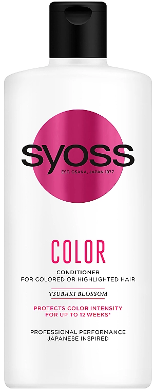 SYOSS Бальзам для фарбованого і тонованого волосся Color Tsubaki Blossom Conditioner - фото N1