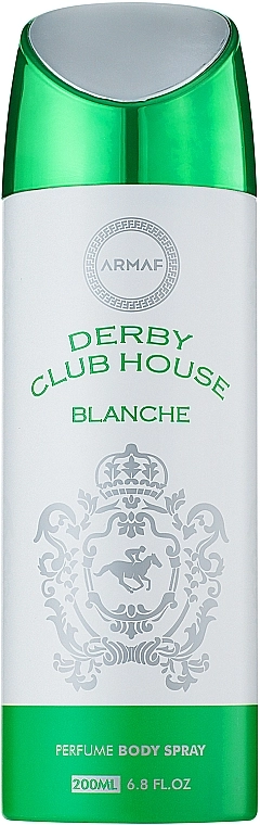 Armaf Derby Club House Blanche Парфюмированный дезодорант-спрей для тела - фото N1