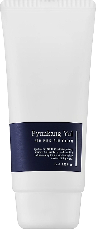 Pyunkang Yul Гипоаллергенный солнцезащитный крем ATO Mild Sun Cream SPF 50+ PA++++ - фото N1