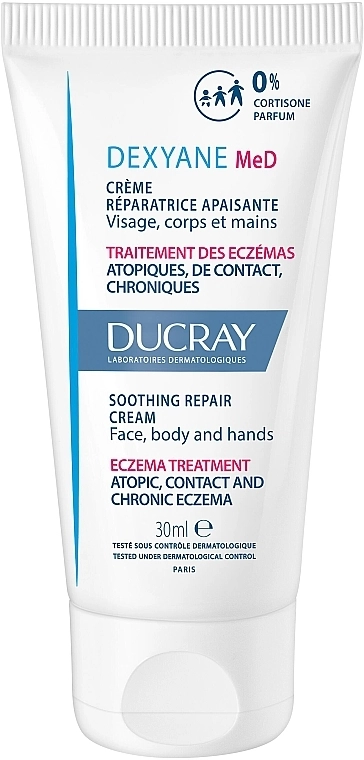 Ducray Средство для лечения экземы Dexyane MeD Sooting Repair Cream Eczema Treatment - фото N1