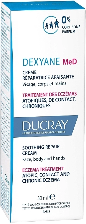 Ducray Средство для лечения экземы Dexyane MeD Sooting Repair Cream Eczema Treatment - фото N3