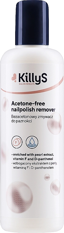 KillyS Засіб для зняття лаку Acetone-Free Nail Polish Remover - фото N1