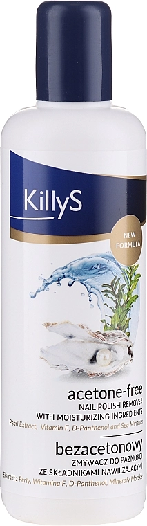 KillyS Засіб для зняття лаку Acetone-Free Nail Polish Remover - фото N3