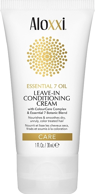 Aloxxi Незмивний живильний крем для волосся Essealoxxi Essential 7 Oil Leave-In Conditioning Cream (міні) - фото N1
