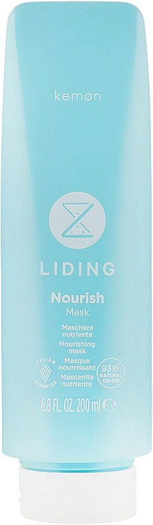 Питательная маска для волос - Kemon Liding Nourish Mask, 200 мл - фото N1