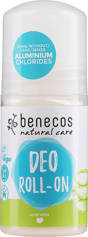 Benecos Шариковый дезодорант "Алоэ Вера" Natural Care Aloe Vera Deo Roll-On - фото N1