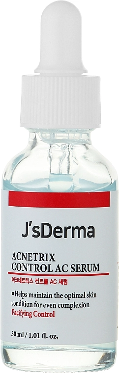 J'sDerma Сыворотка для проблемной кожи лица Acnetrix Control AC Serum - фото N1