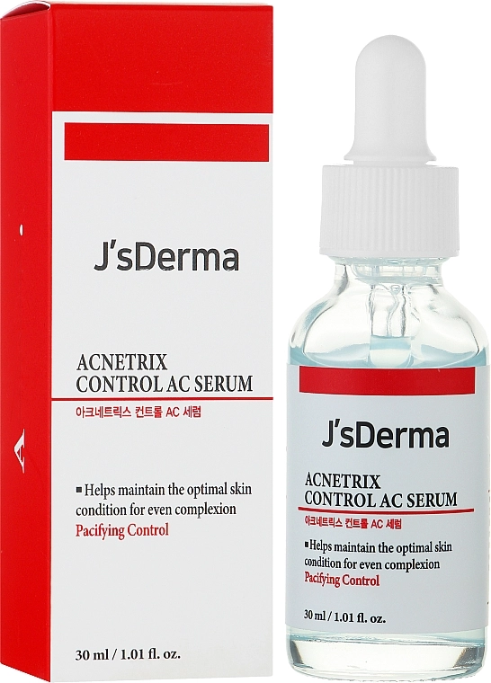 J'sDerma Сыворотка для проблемной кожи лица Acnetrix Control AC Serum - фото N2
