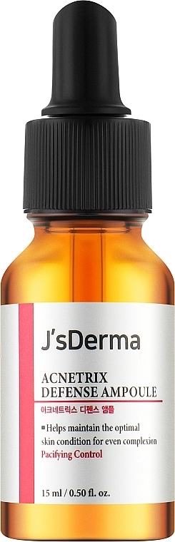 J'sDerma Средство для лица от прыщей Acnetrix Defense Ampoule - фото N1