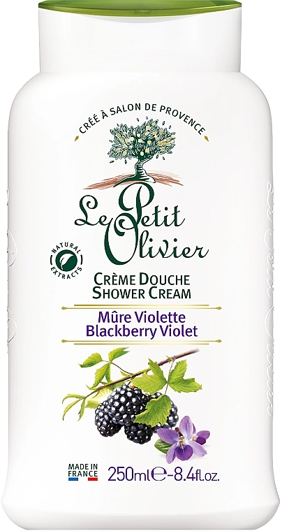 Le Petit Olivier Крем для душу Shower Cream Blackberry Violet - фото N1