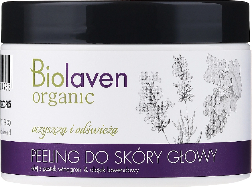 Biolaven Пілінг для шкіри голови Organic Hair Peeling - фото N1