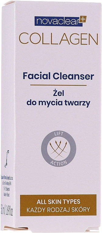 Novaclear Колагеновий очищувальний засіб для обличчя Collagen Facial Cleanser - фото N1