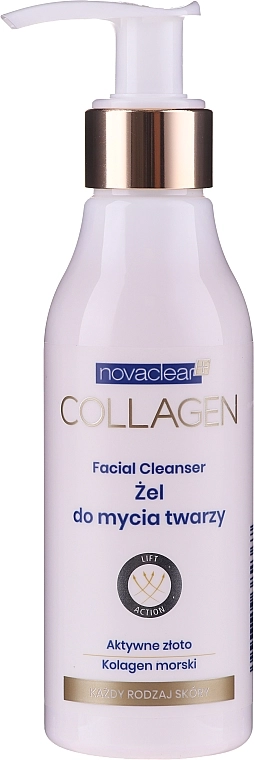 Novaclear Колагеновий очищувальний засіб для обличчя Collagen Facial Cleanser - фото N4