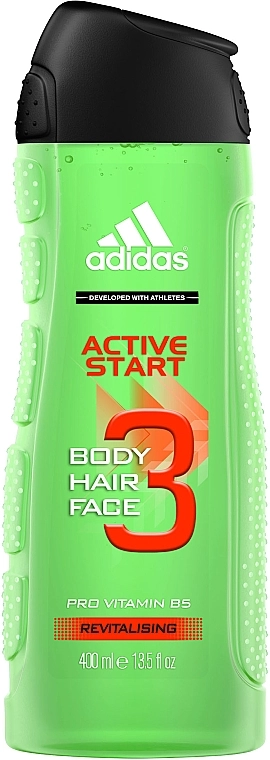 Adidas Гель для душу Active Start Hair & Body Shower - фото N1