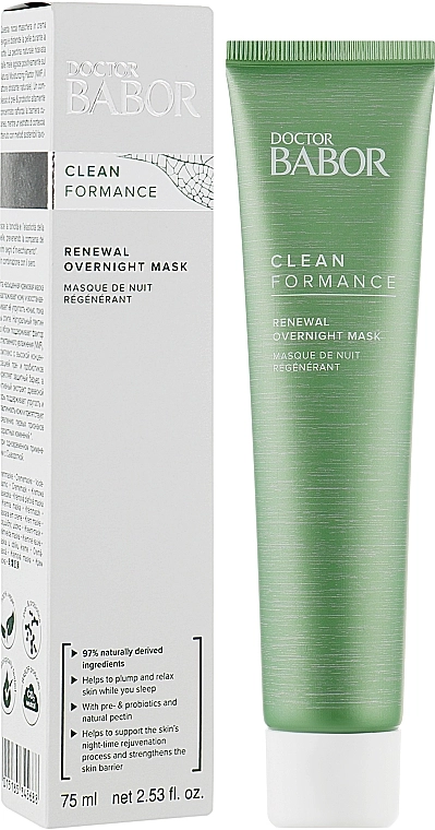 Babor Оновлювальна нічна маска Doctor Clean Formance Renewal Overnight Mask - фото N1