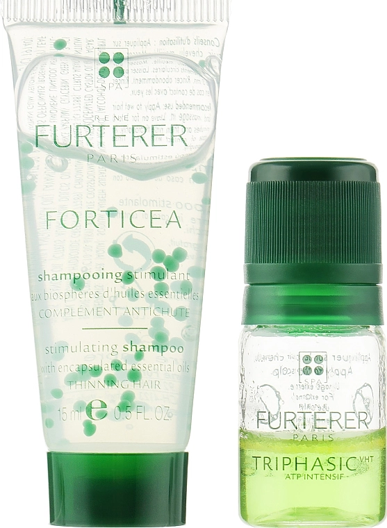 Rene Furterer Набор от прогрессивного выпадения волос Rene Furturer Triphasic (h/shm/15ml + h/cr/5.5ml) - фото N2