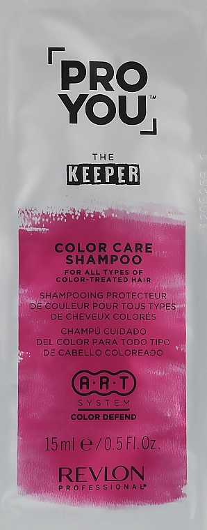 Revlon Professional Шампунь для фарбованого волосся Pro You Keeper Color Care Shampoo (пробник) - фото N1