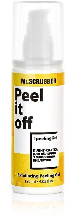 Mr.Scrubber Пилинг-скатка для лица Peel It Off Exfoliating Peeling Gel - фото N1