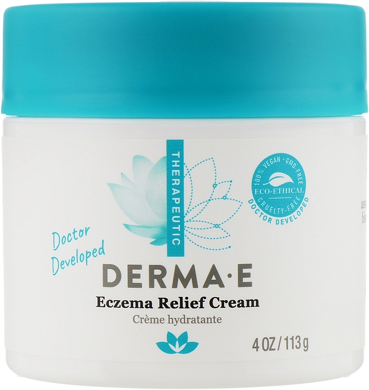 Derma E Крем для полегшення сиптомів екземи й псоріазу Therapeutic Topicals Psorzema Cream - фото N1