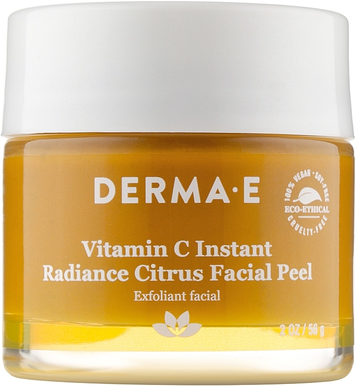 Derma E Освітлювальний пілінг для обличчя цитрусовий Vitamin С Instant Radiance Citrus Facial Peel - фото N1