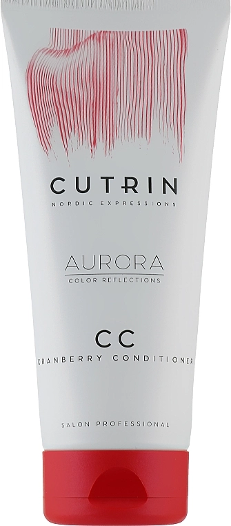 Cutrin Тонувальний кондиціонер для волосся "Журавлина" Aurora CC Cranberry Conditioner - фото N1