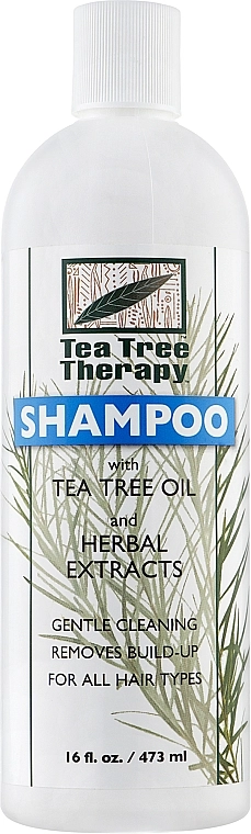 Tea Tree Therapy Шампунь з олією чайного дерева Shampoo With Tea Tree Oil And Herbal Extracts - фото N1