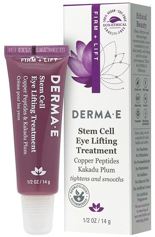 Derma E Ліфтинг для шкіри навколо очей з ДМАЕ для пружності шкіри Firming DMAE Eye Lift - фото N1