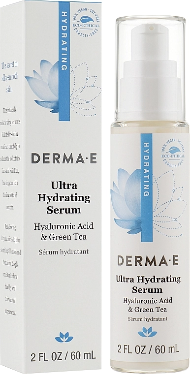 Derma E Зволожувальна сироватка з гіалуроновою кислотою Hydrating Serum - фото N2